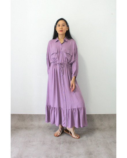 Galida Dress Powder Purple