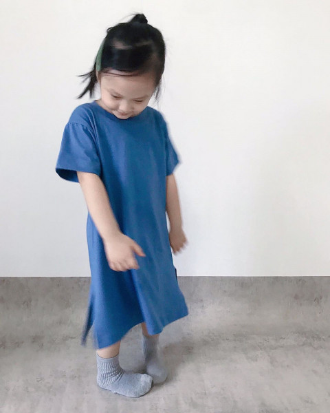 Mini Everyday Dress Blue