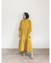 Mina Dress Mustard