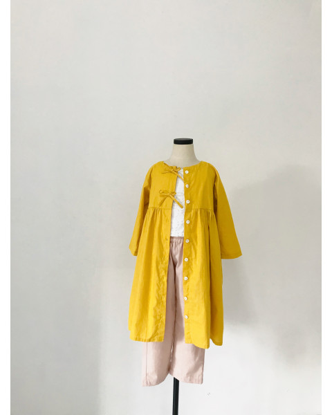 Hakata Dress Outer Mustard Kids Size 2-4years