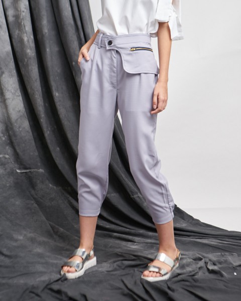 letto pants grey