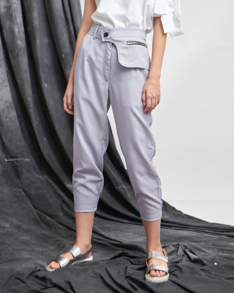 letto pants grey
