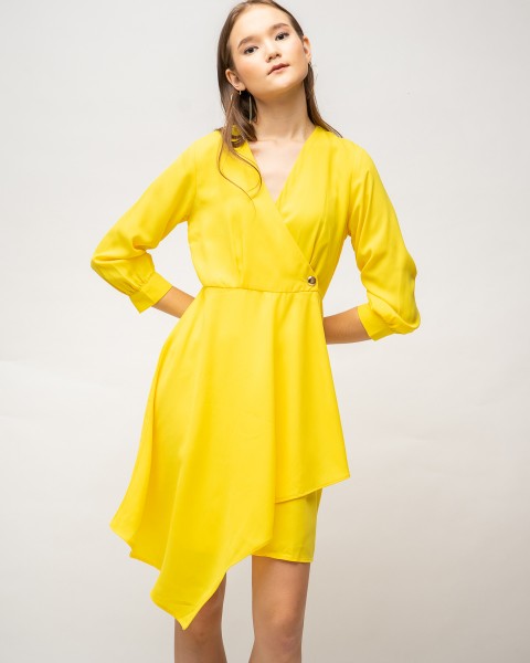 celia dress yellow