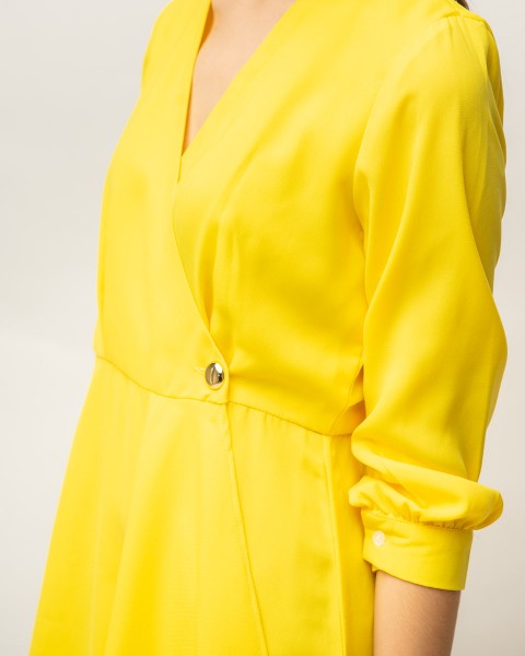 celia dress yellow