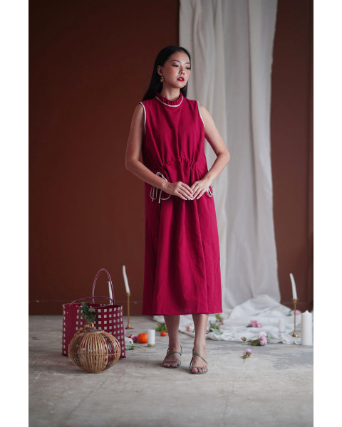 funan dress red